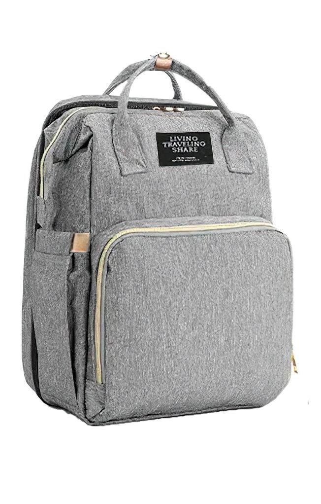 Сумка-кроватка для мамы Living Traveling Share Baby Travel Bed-Bag Серый (1009015-Gray) Сумка-кроватка для мамы Living Traveling Share Baby Travel Bed-Bag Серый (1009015-Gray)