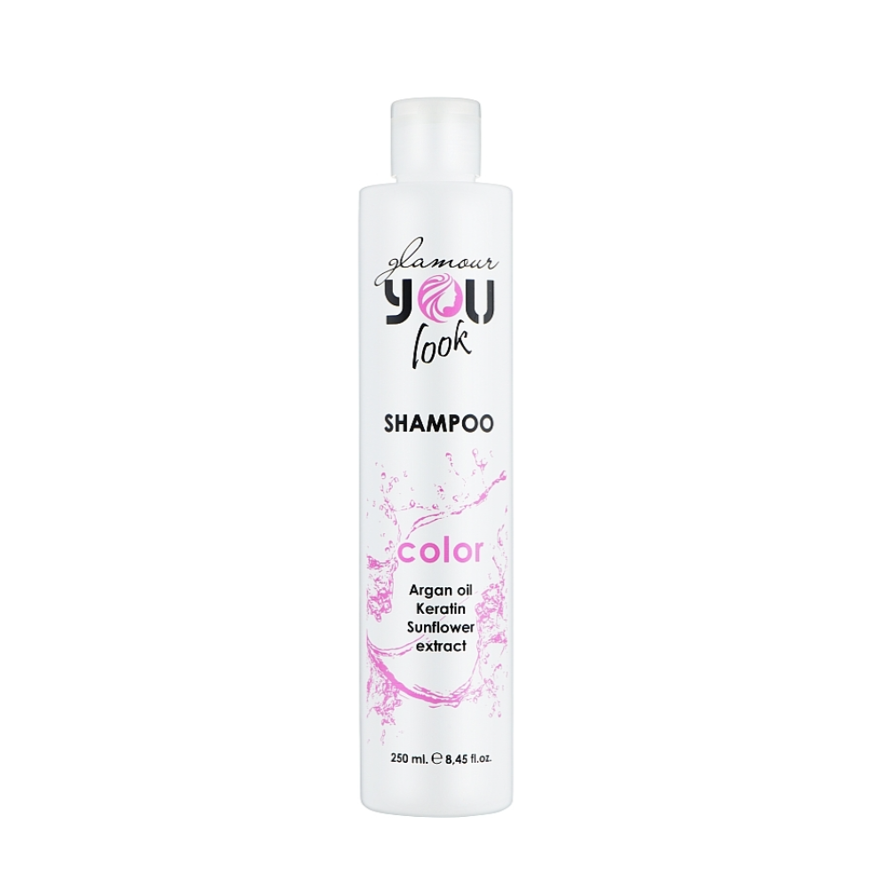Шампунь для фарбованого та пошкодженого волосся You Look Professional Color Shampoo 250 мл