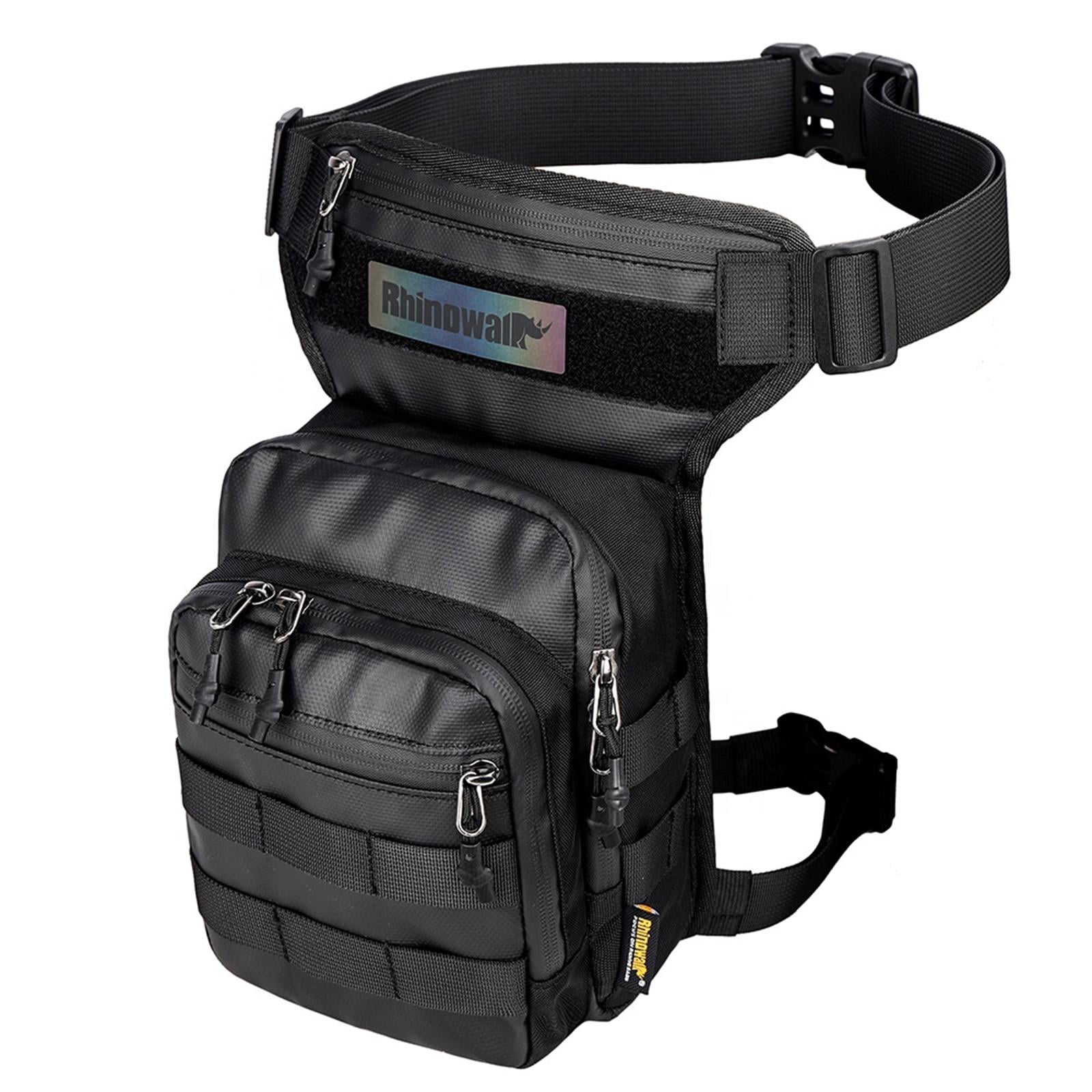 Мотосумка на ногу с системой MOLLE Rhinowalk MT102 3 л Черный (RWK-MT102-7420)