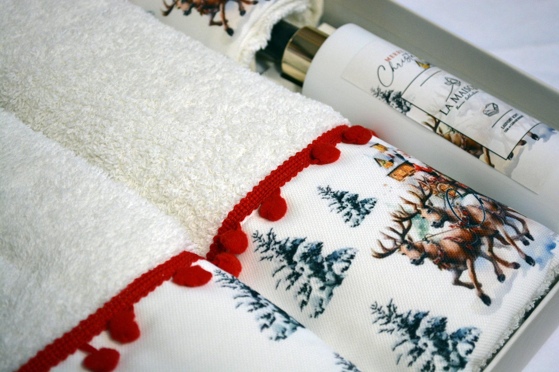 Подарунковий набір рушників La Maison d'Armorine 3 шт. з ароматом Hola 30479 (29658343) - фото 3