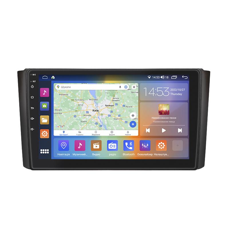 Штатная магнитола Lesko для SsangYong Rexton II 2006-2012 IPS 9" 4/64Gb CarPlay 4G Wi-Fi GPS Prime Охлаждение