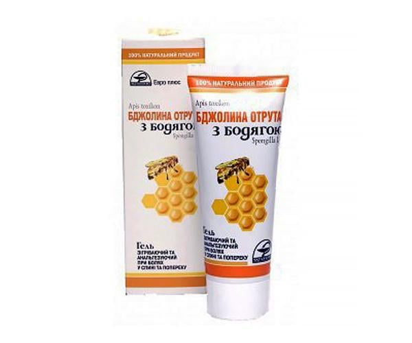 Гель для суставов Пчелиный яд с бродягой 75 мл (gel-02)