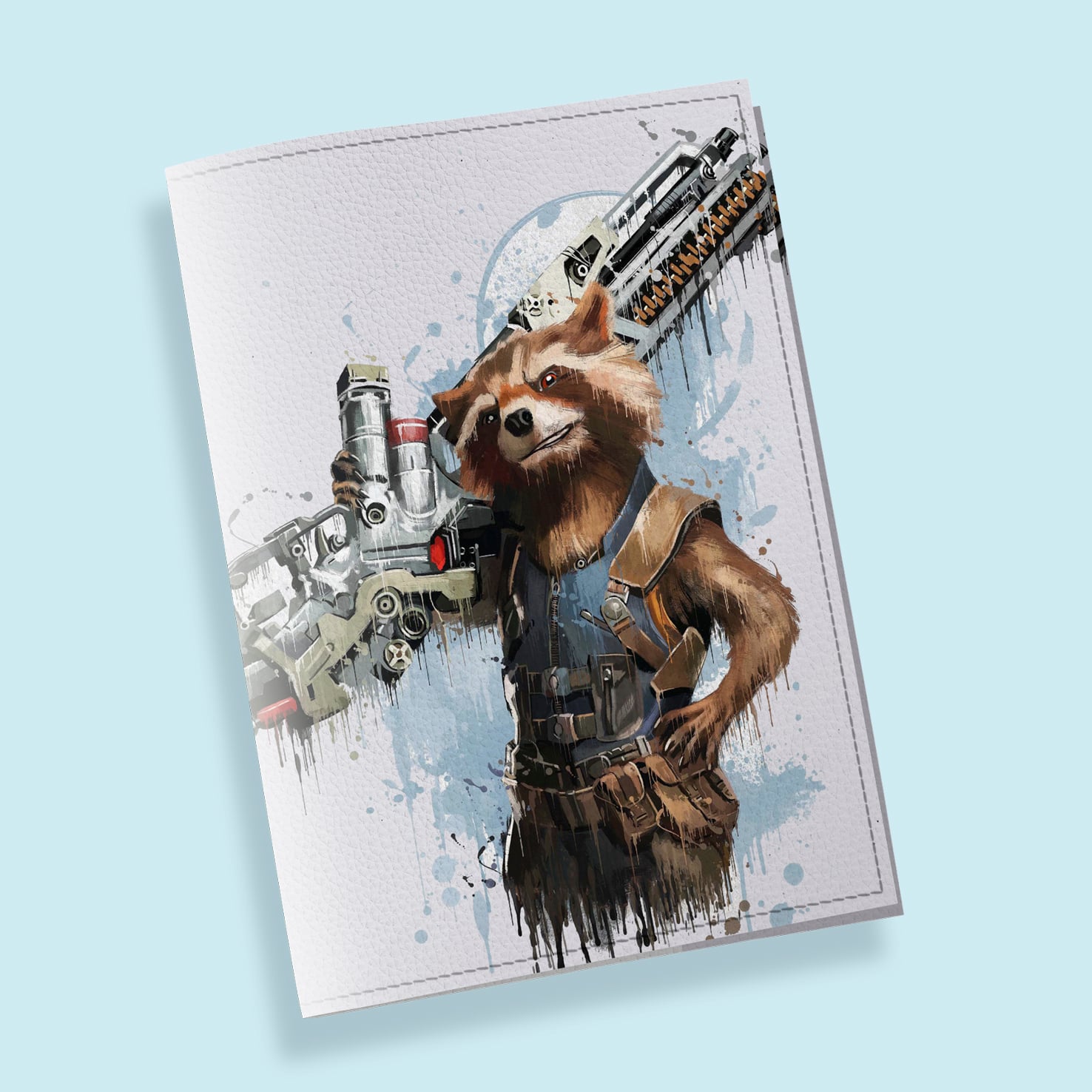 Обложка на паспорт The cover Ракета «Стражи Галактики» 9,6x13,3 см (903016)