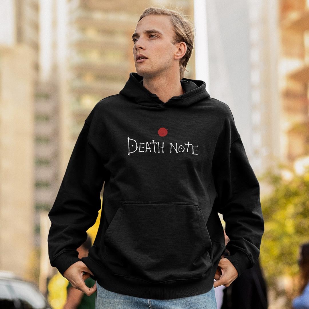 Худи флисовый унисекс Death Note Alternative Poster L Черный (0000022425)