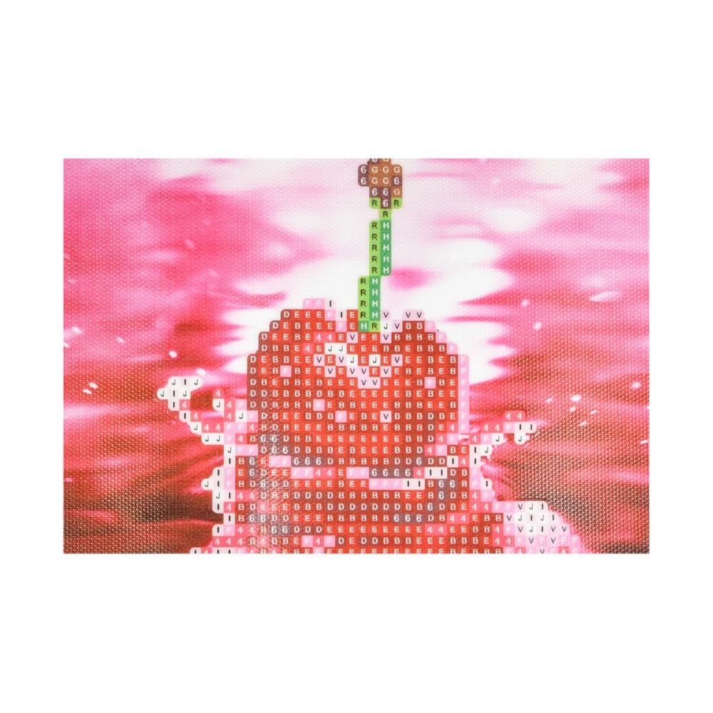 Алмазная мозаика Strateg Вишня в водяном отображении 10х15 см (VM-127-A-273)