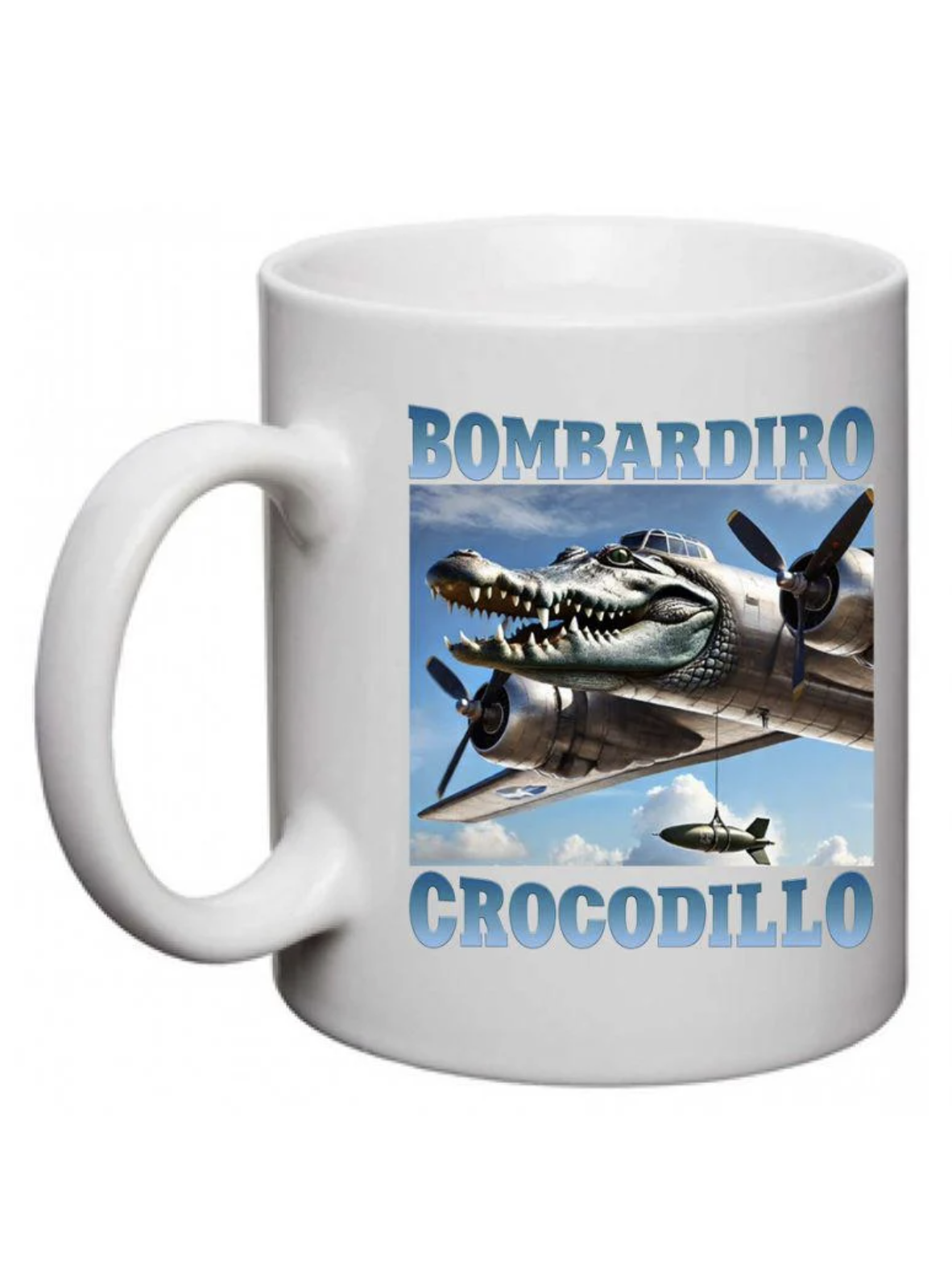 Чашка TM Spinogriz СПИ2025 Bombardiro Crocodillo 330 мл (26291674) - фото 1