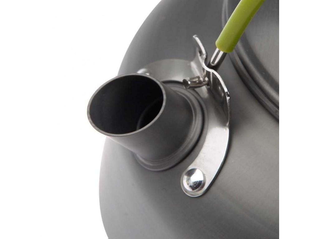 Чайник туристический CAMPSOR-1008 алюминиевый 0,8 л Серый (11271js) - фото 4