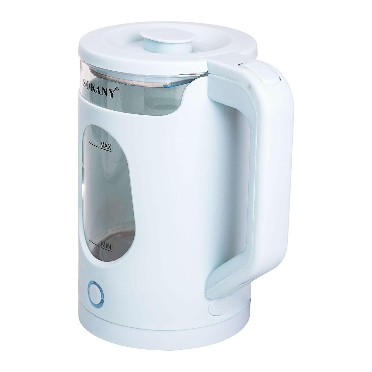 Электрочайник бытовой Sokany дисковый с автоотключением 2,3 л (5903)