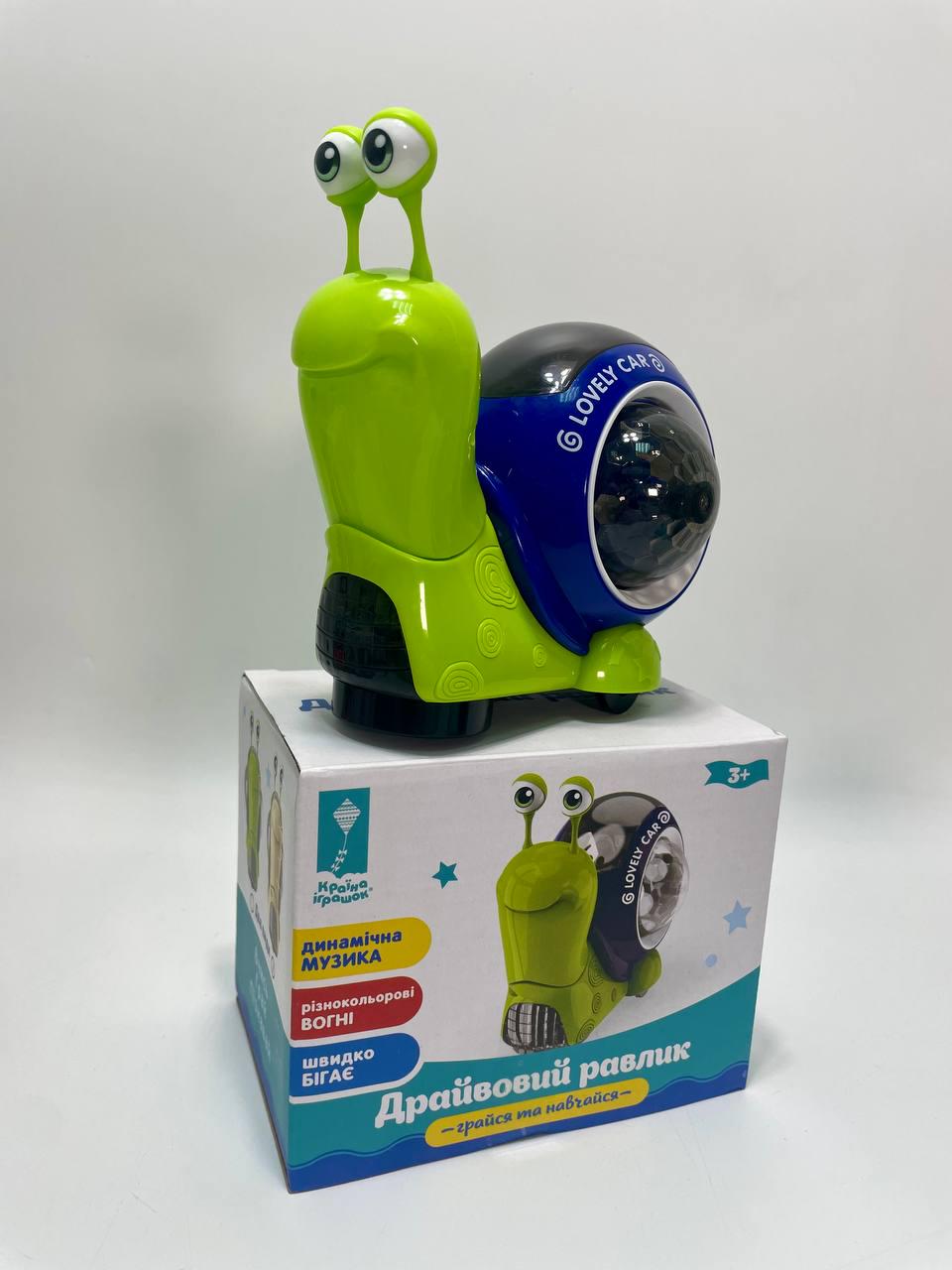 Іграшка дитяча інтерактивна Країна іграшок Равлик музика/пісні Зелений (PL-724-20) - фото 2 Іграшка дитяча інтерактивна Країна іграшок Равлик музика/пісні Зелений (PL-724-20) - фото 2