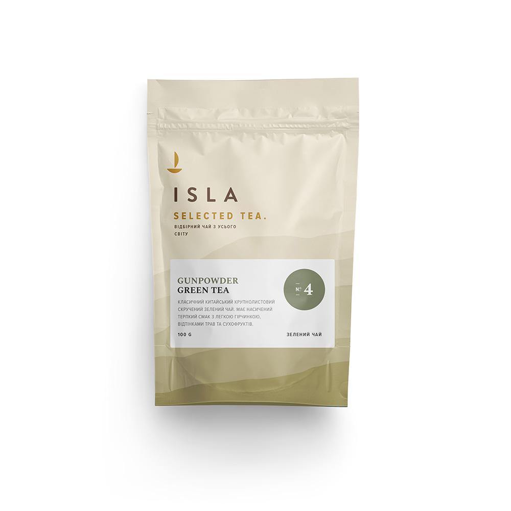 Чай зеленый ISLA Gunpowder №4 100 г (IS10004)
