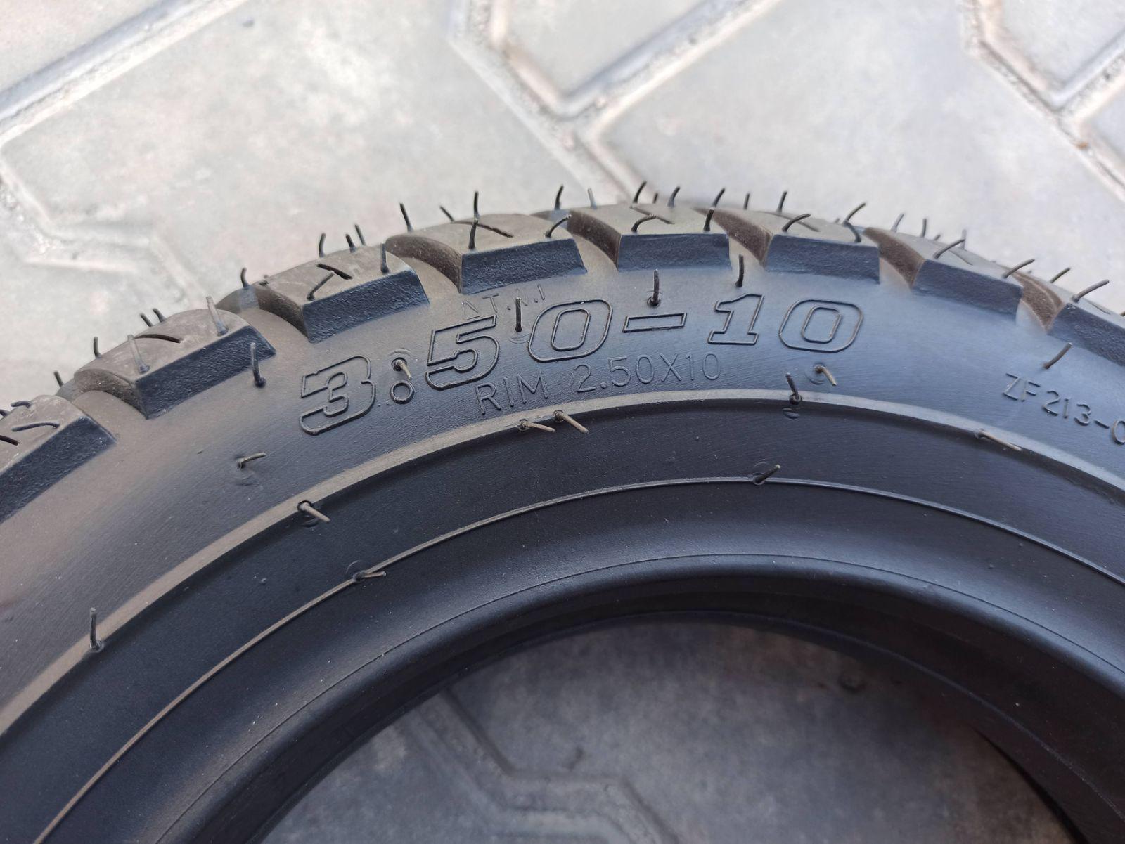 Мотошина SC-Tyre SC-124 R10 3.50-10 з камерою на скутер Honda/Suzuki/Yamaha (1985424474) - фото 7