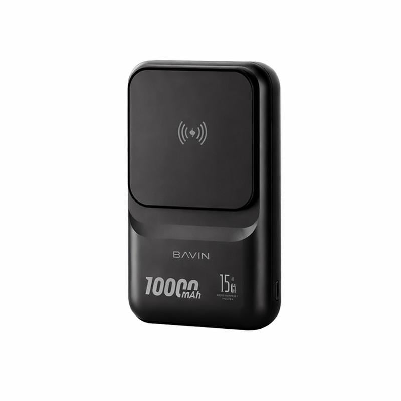 УМБ BAVIN PC1066S 10000 mAh Wireless FAST CHARGING 22.5W Black (31732108) УМБ BAVIN PC1066S 10000 mAh Wireless FAST CHARGING 22.5W Black (31732108)