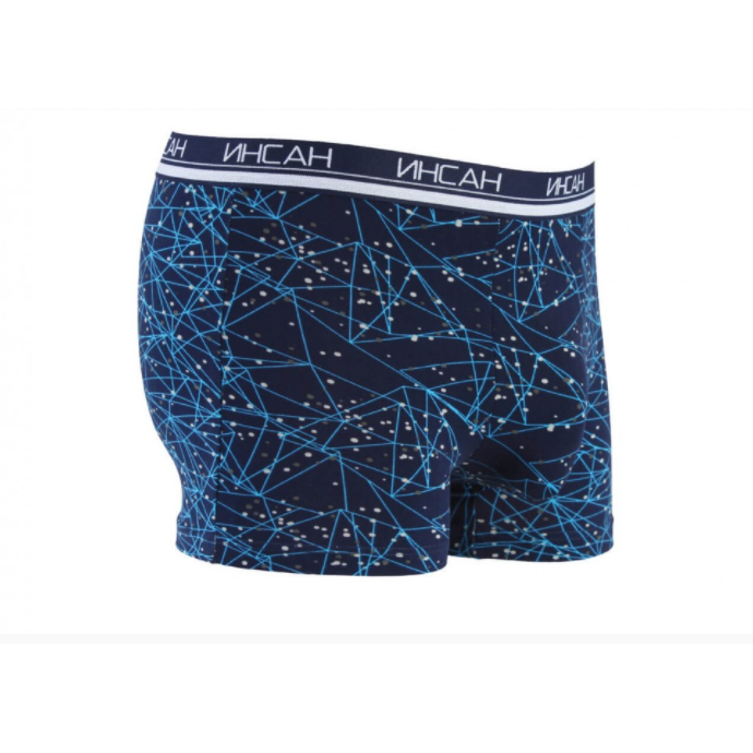 Мужские трусы ИНСАН Стрейчевые из бамбука 2XL Синий (18481)