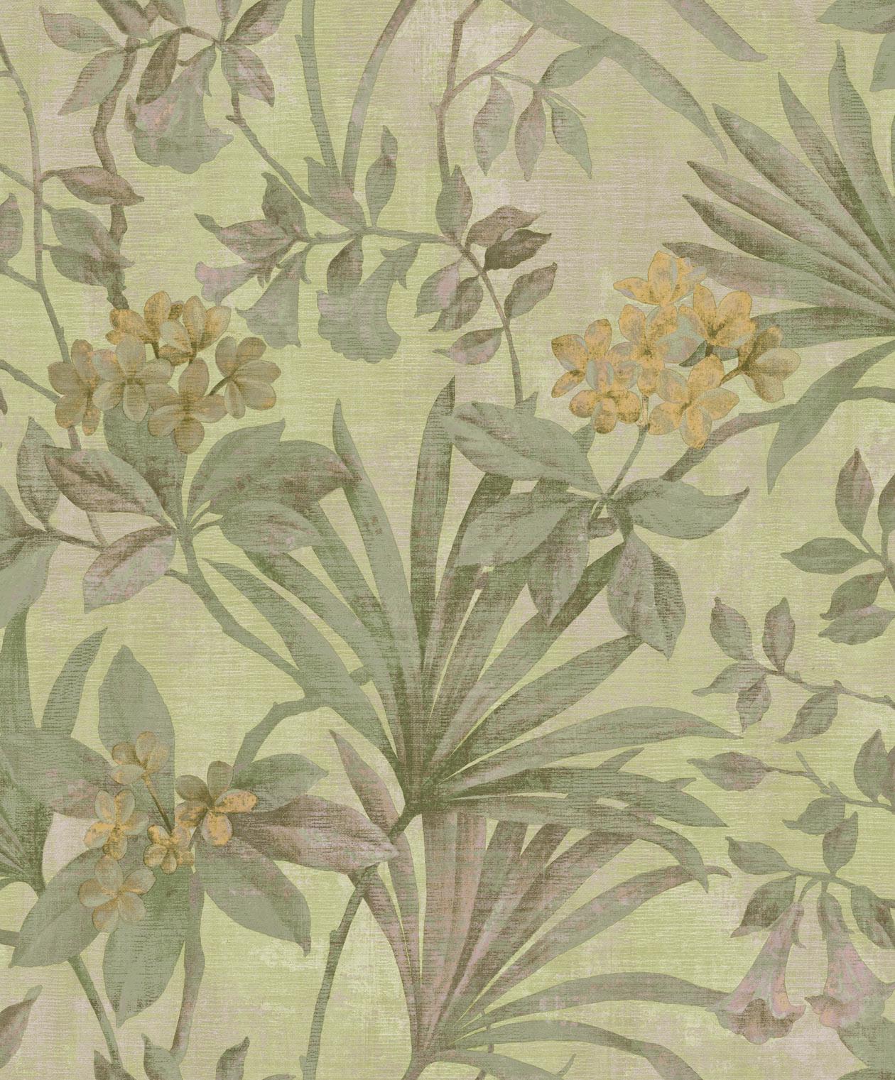 Флизелиновые обои Cristiana Masi 0,53x10,05 м Зеленый (1008550)