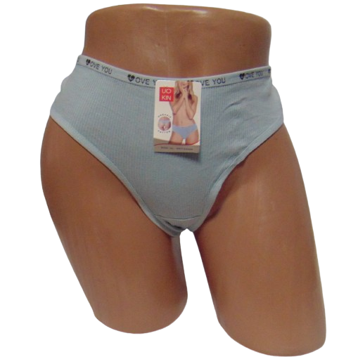 Трусы женские стринги Uokin 3268 XL Голубой (2061125939)