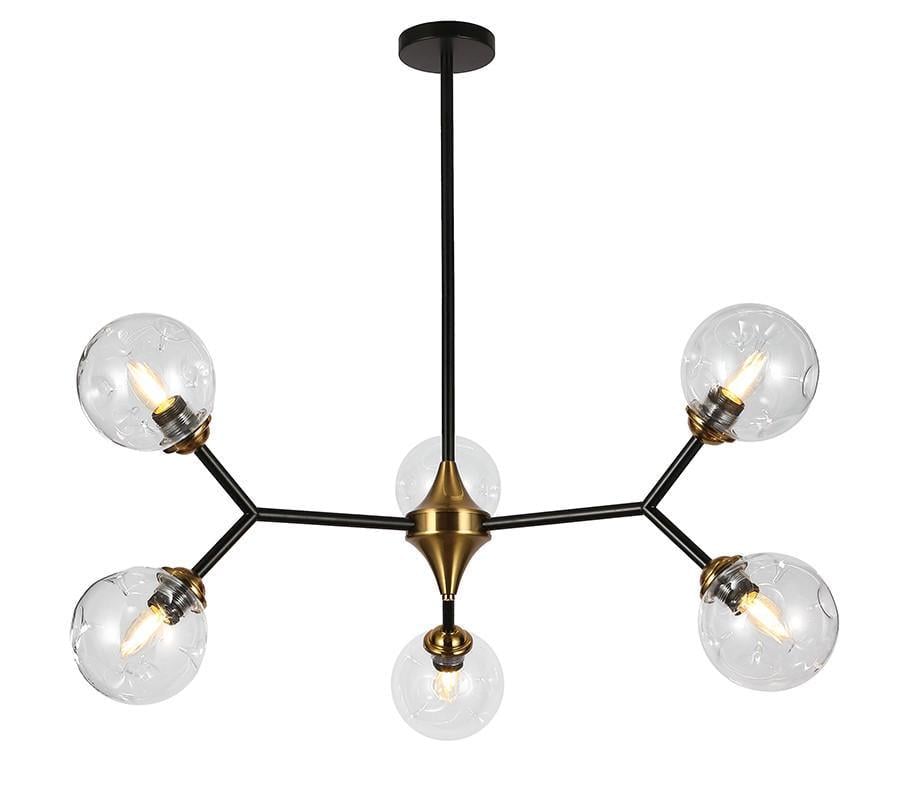Люстра 7520030-6 BK+CL (2422747179)