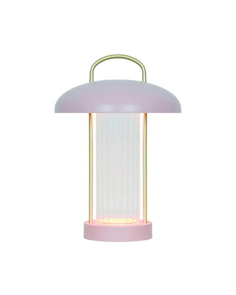 Настільна лампа з акумулятором Nordlux 2512505057 Mirano LED 1x3W 3000K 150Lm IP20 Рожевий (26070317)