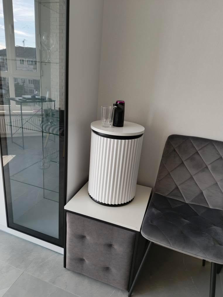 Тубус для бутылки с водой 46х32 см Белый - фото 3 Тубус для бутылки с водой 46х32 см Белый - фото 3