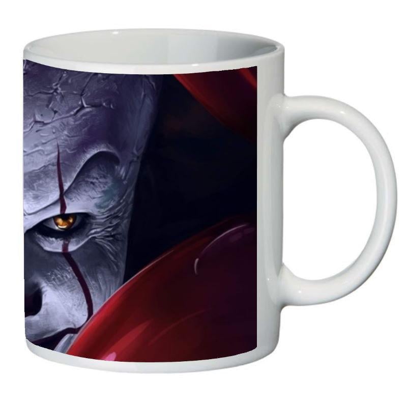 Кружка с принтом Пеннивайз клоун ОНО (SC-ONO-003)