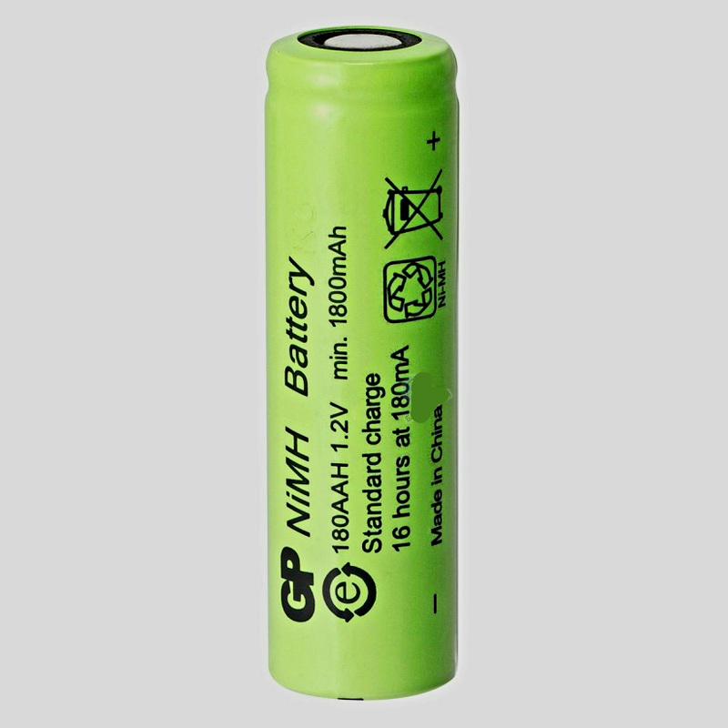 Акумулятор GP 180AAM 1,2V 1800 mAh Ni-Mh (103047) - фото 1