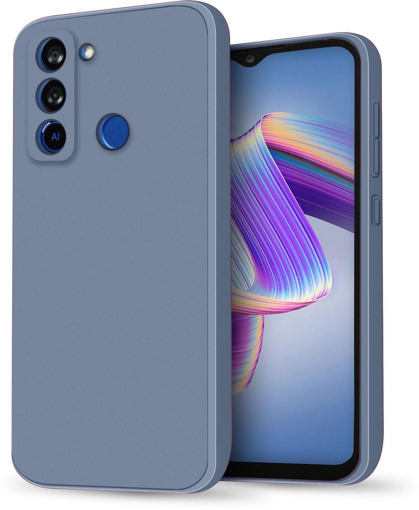 Силиконовый чехол HardCorner для Tecno Pop 5 LTE Gray Blue (33507-6D)