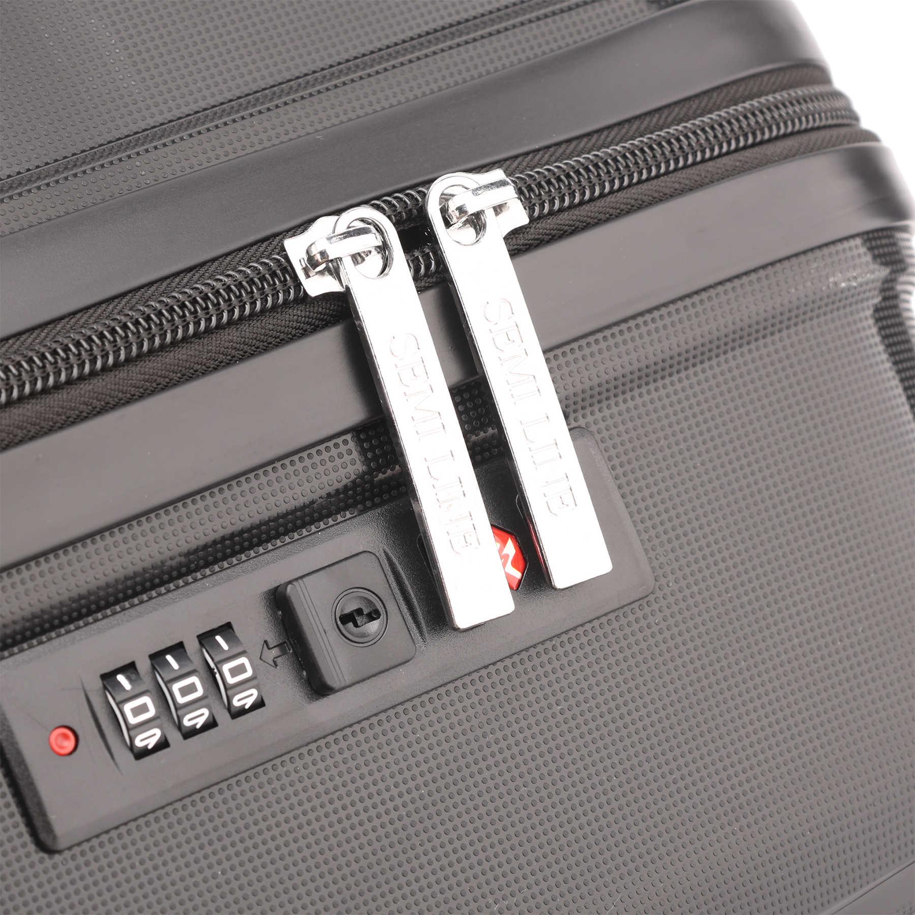 Чемодан SEMI LINE 20" Black (T5826-1) - фото 7 Чемодан SEMI LINE 20" Black (T5826-1) - фото 7