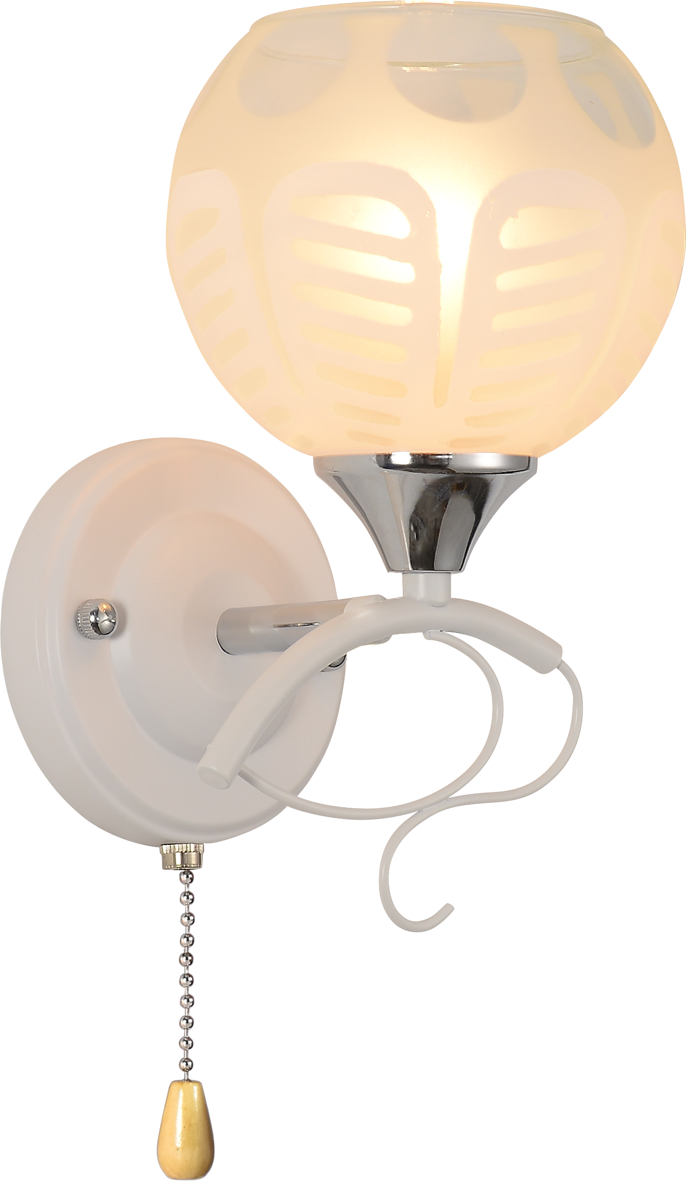 Бра настенное Interees IS XA1522B-1W WH+CR