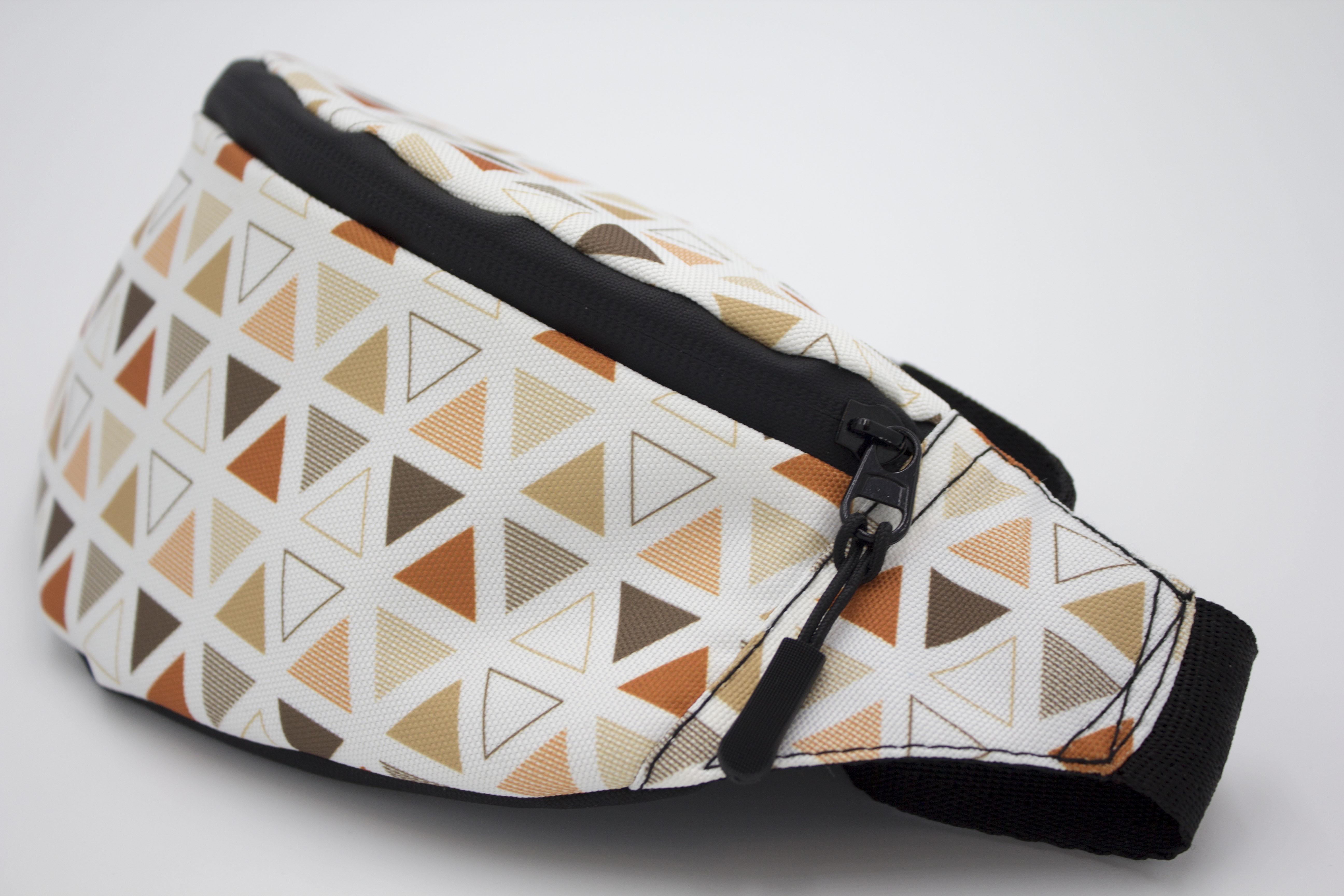 Сумка бананка Трикутники (BG-001) - фото 5 Сумка бананка Трикутники (BG-001) - фото 5