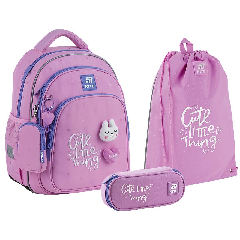 Школьный набор KITE Education Cute SET_K25-763S-1 рюкзак/пенал/сумка