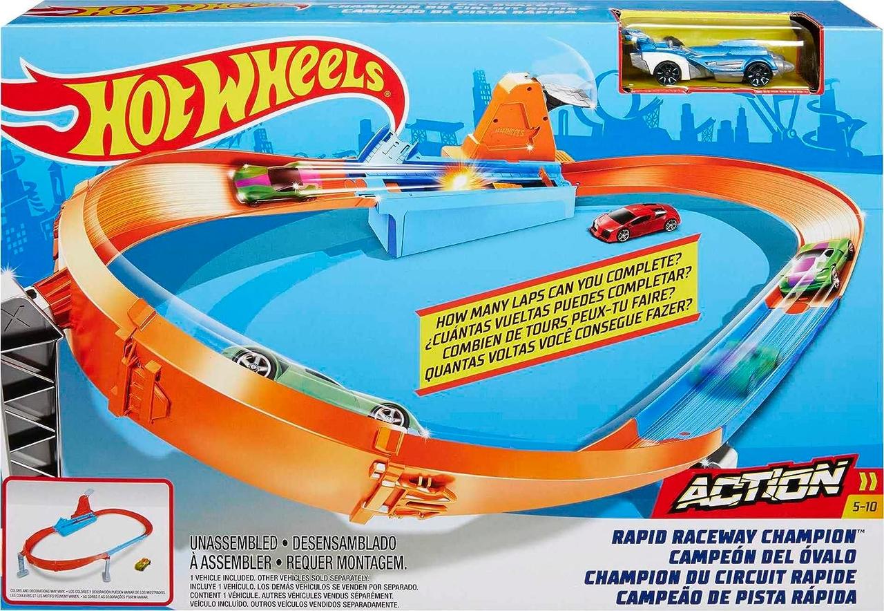 Трек Hot Wheels Action Чемпион скоростных гонок (GBF81/GJM75)