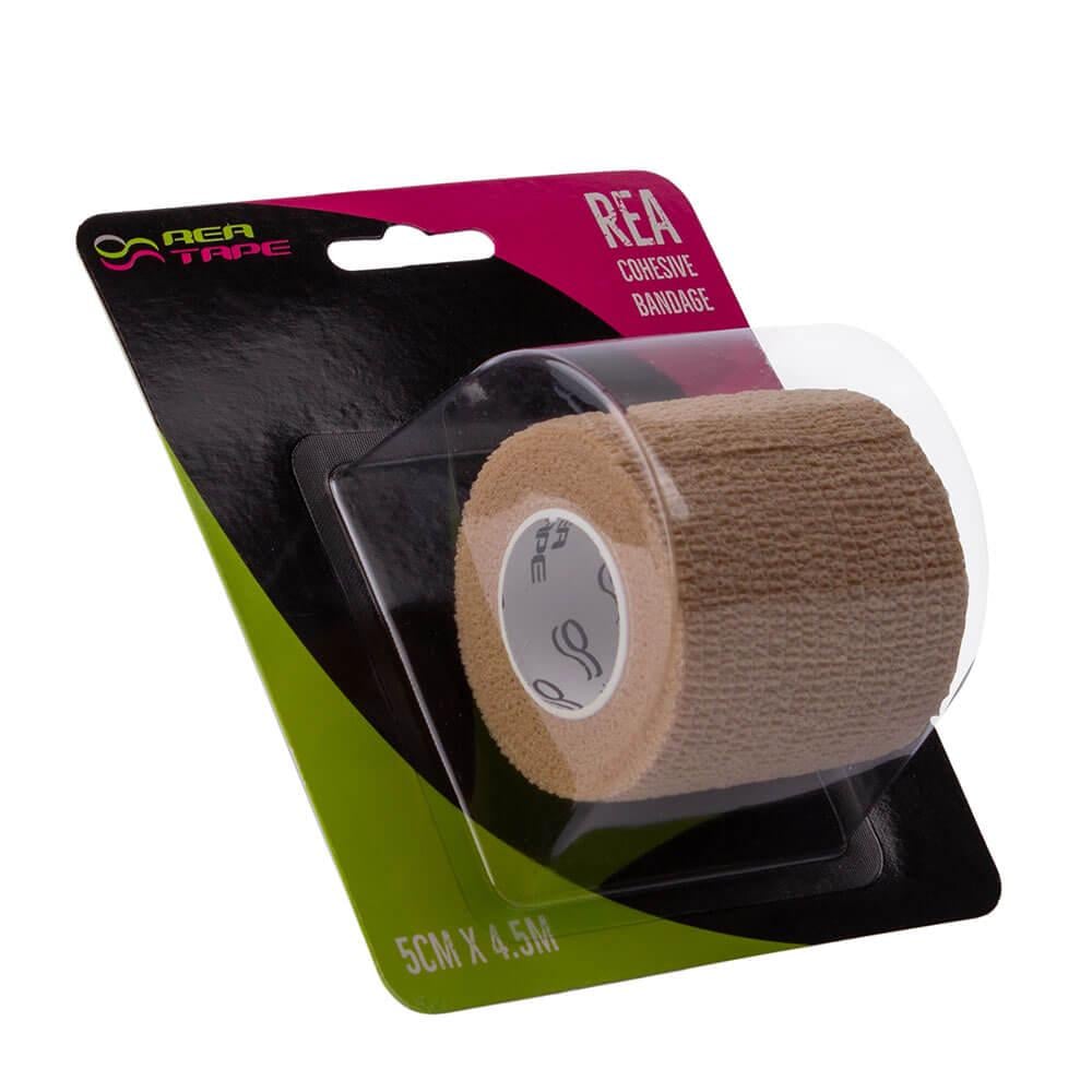 Когезивний бинт REA TAPE Сohesive bandage Бежевій (5317)