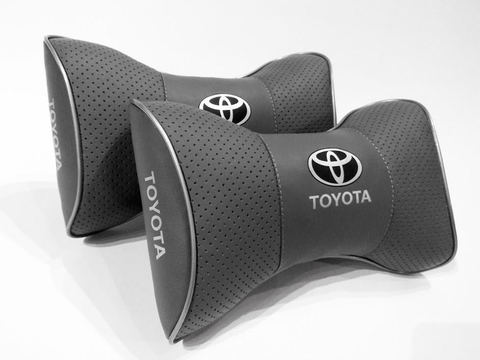 Подушка на подголовник авто Toyota 2 шт. (00800)