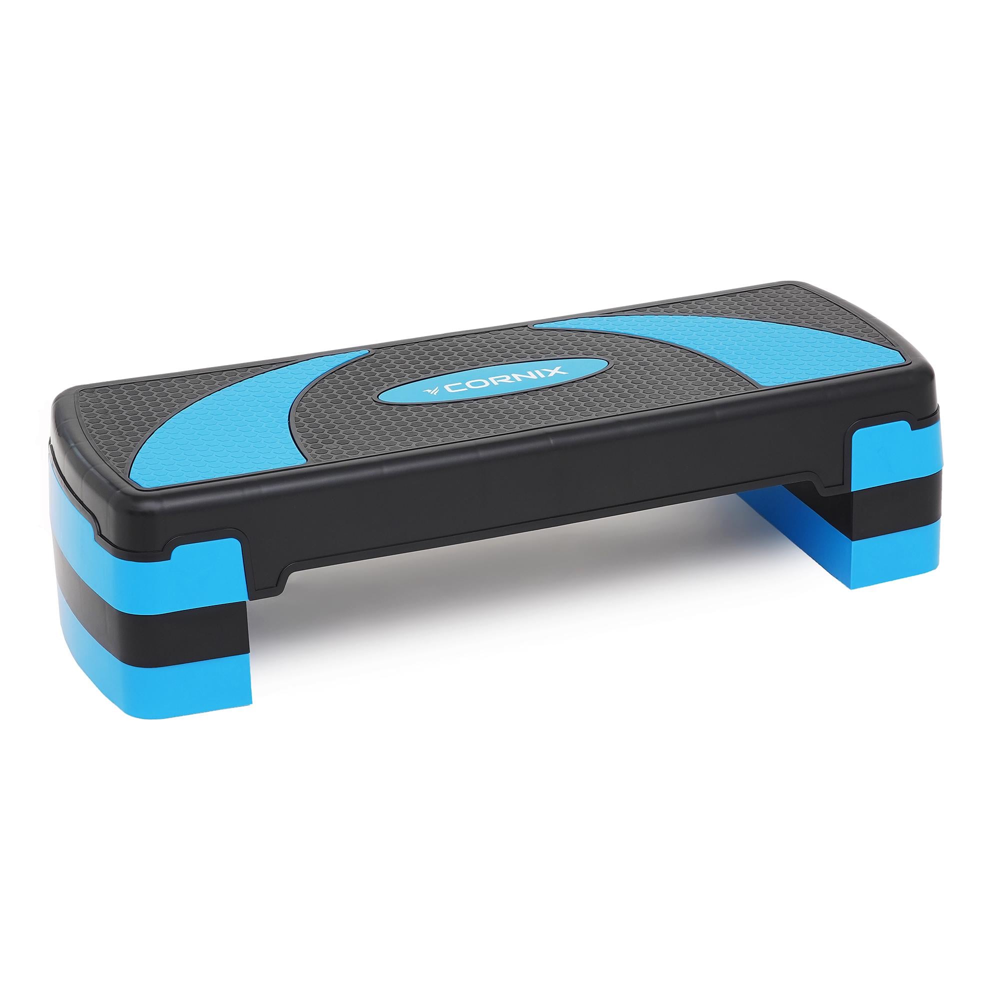 Степ-платформа 3-ступінчаста Cornix XR-0186 78х29х10-20 см Black/Blue