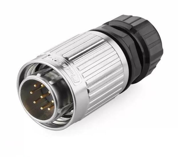 Разъем герметичный CNLINKO 9 pin YW-20-C09PE-03-001 YW-20-J09SX-03-401 IP67 комплект (2667603181) - фото 3