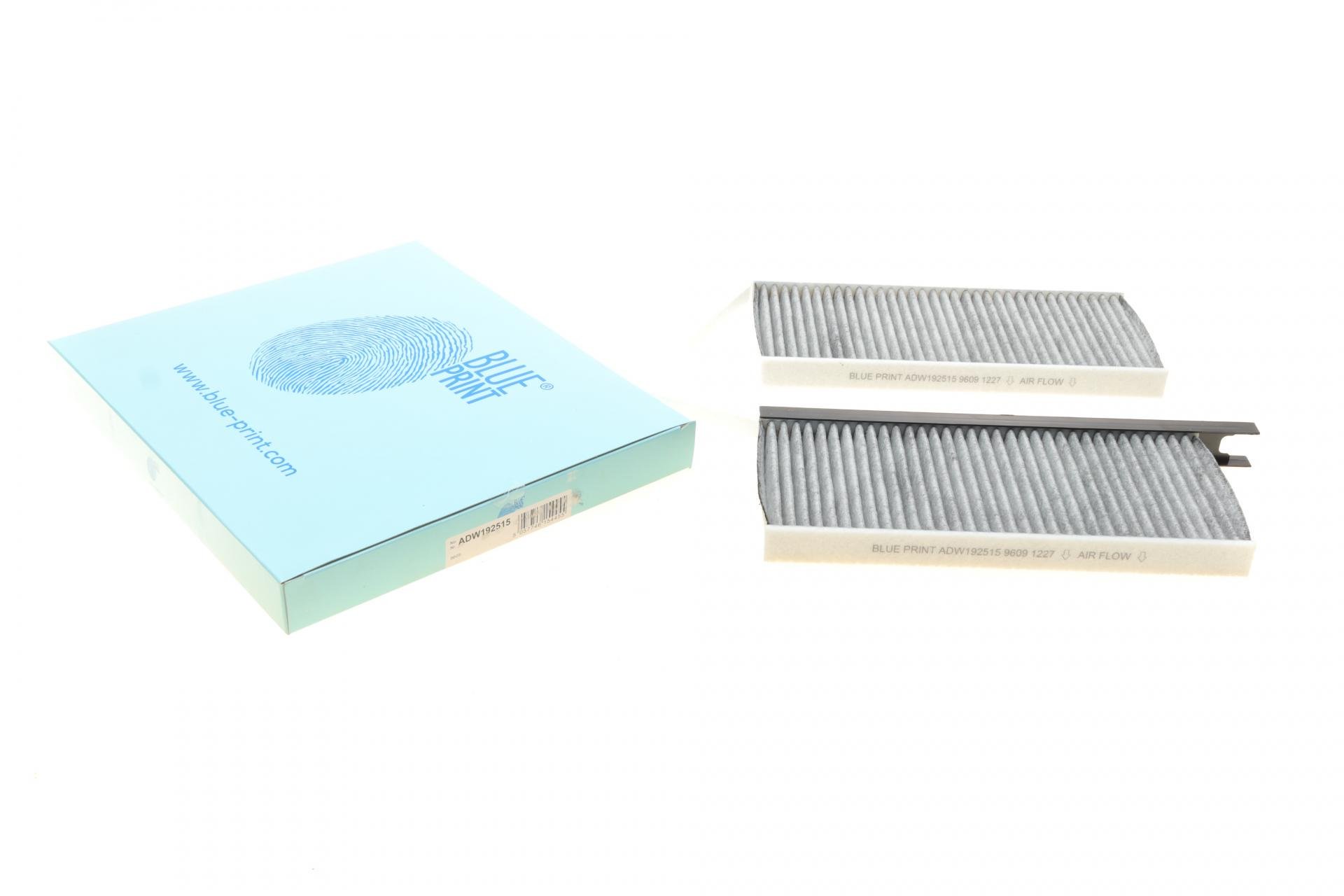 Фильтр салона BLUE PRINT для Renault Kangoo 08-/Master 10- угольный 2 шт. (ADW192515)