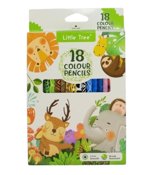 Набор карандашей для рисования Stenson WW00100 в коробке 18 цветов