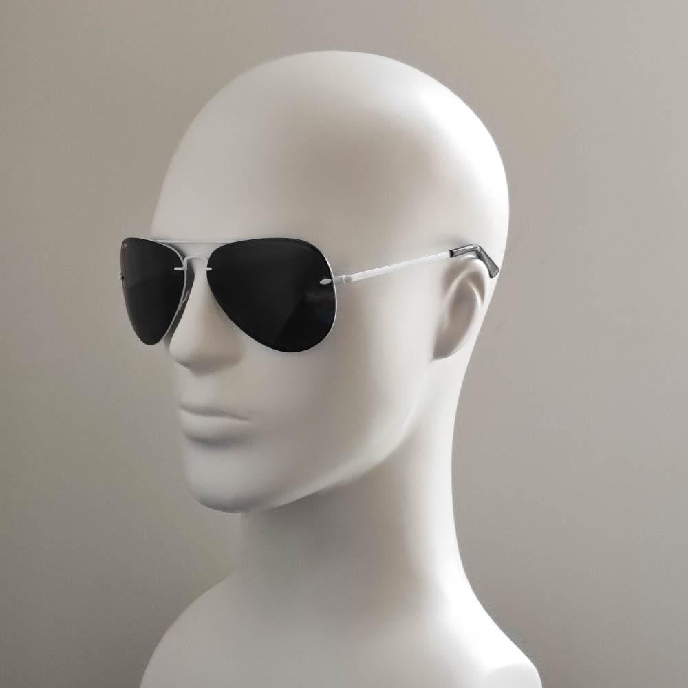 Солнцезащитные очки поляризованные Matrix Beach Force 07003 Белый/Черный (33005809)