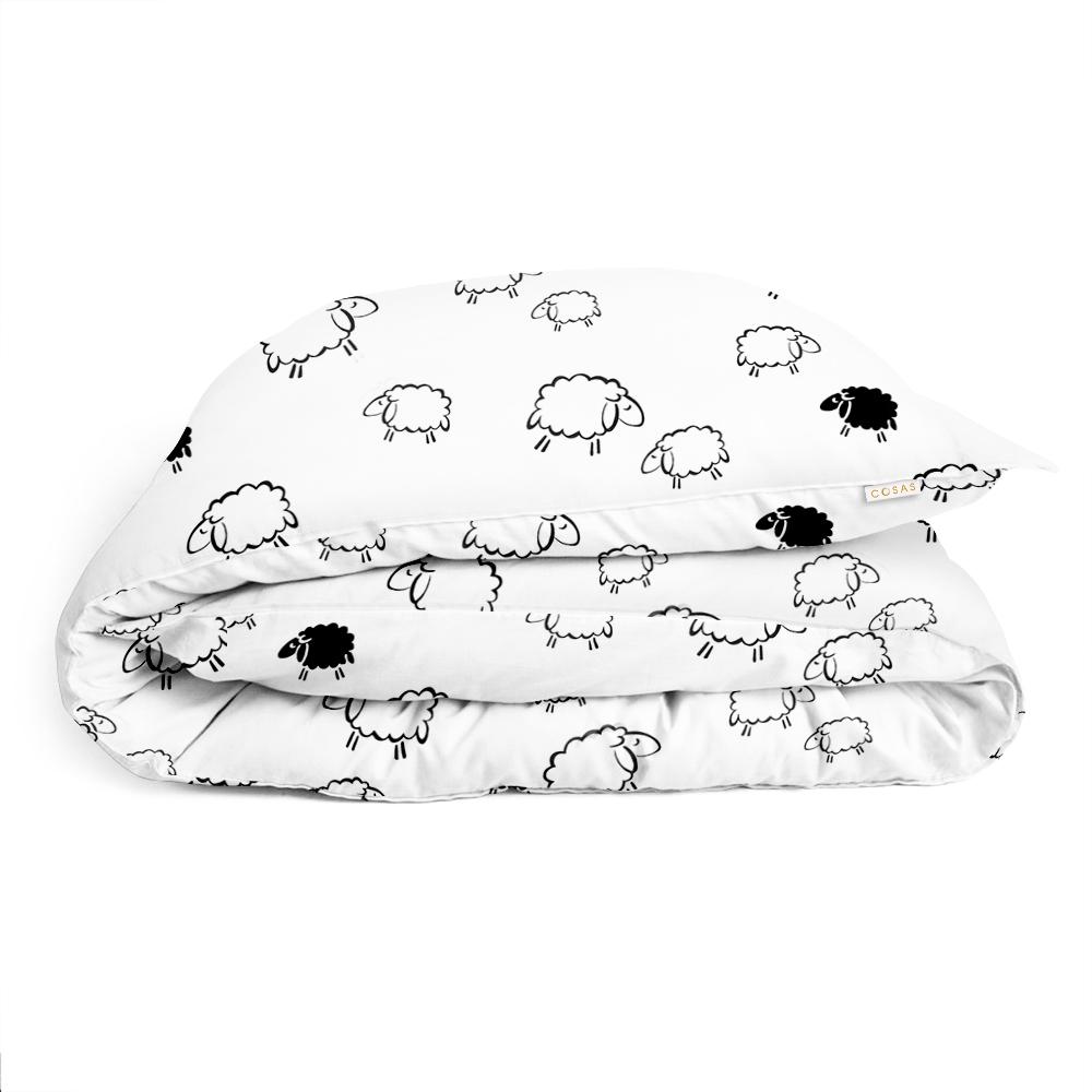 Пододеяльник евро Cosa Sheep Dark Black 200х220 см (4822052091555) Пододеяльник евро Cosa Sheep Dark Black 200х220 см (4822052091555)