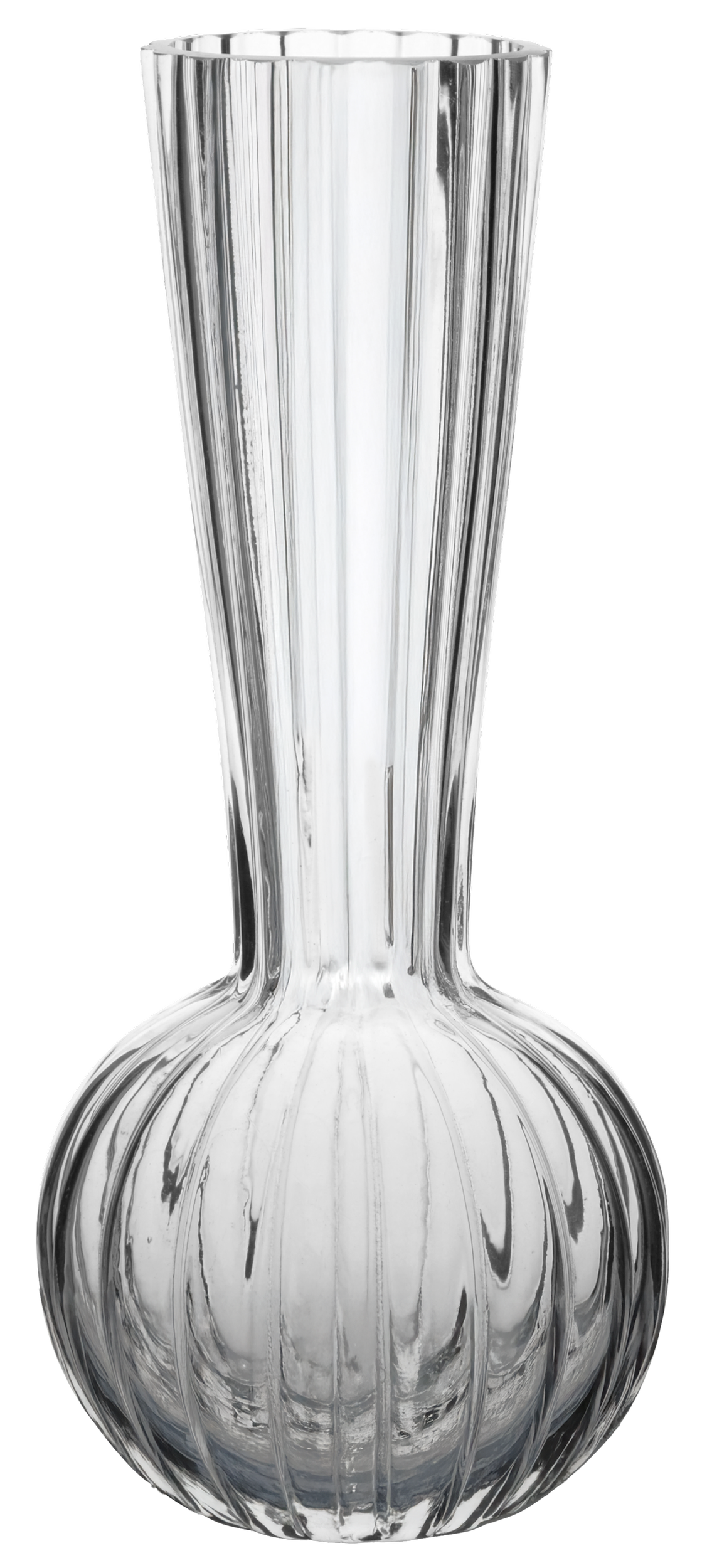 Ваза Viva ELEGANCE стеклянная 26 см Прозрачный (UG-A060341)