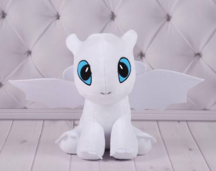 Мягкая игрушка Копица Дракоша Девочка 25 см Белый (00688-2)