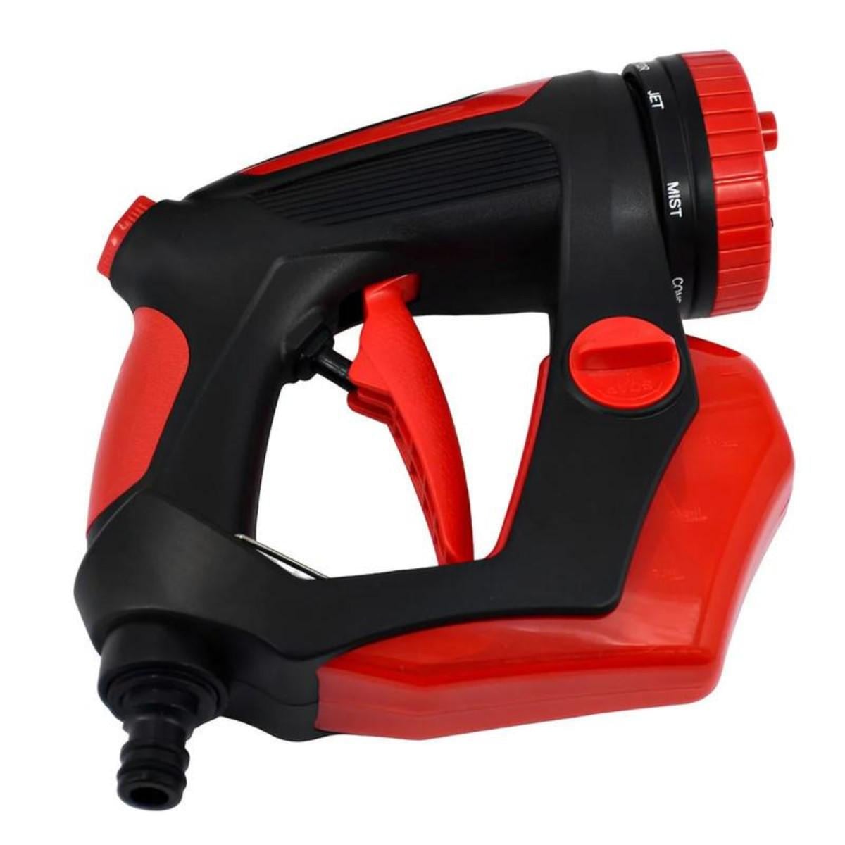 Насадка пистолет для мойки авто Hydro Handle с отсеком для пены 17х18 см