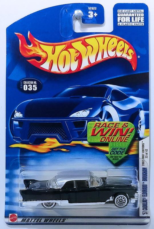 Игрушечная машинка Hot Wheels 57 Cadillac Eldorado Brougham 2002 First Editions №035 (52922)