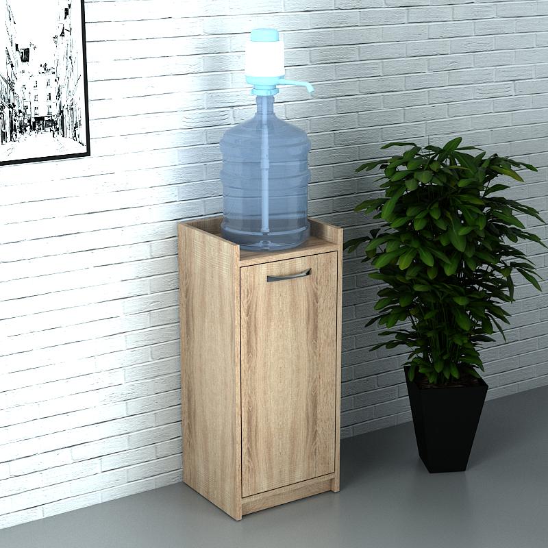 Тумба під кулер для води Джерело Дуб сонома