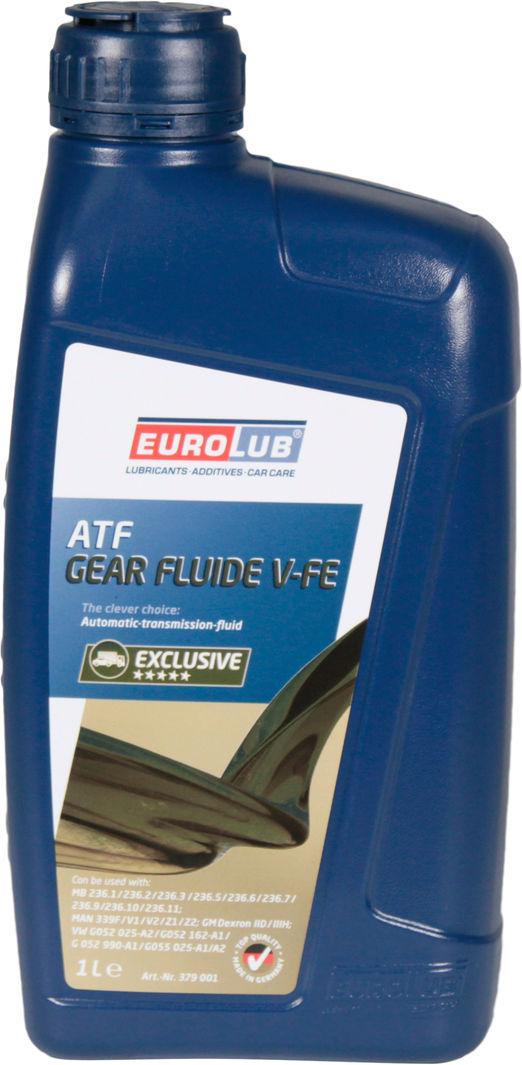 Трансмиссионное масло EuroLub ATF Fluide V-FE 1 л (379001)