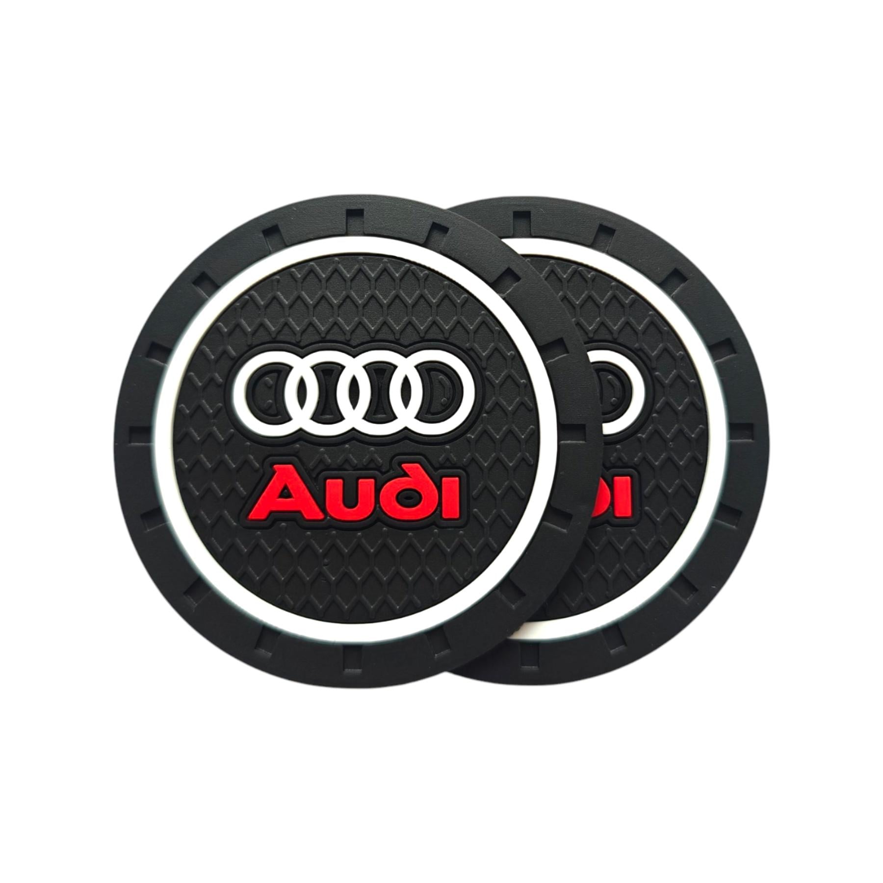 Коврики антискользящие Audi в подстаканники 2 шт. (1378784578)