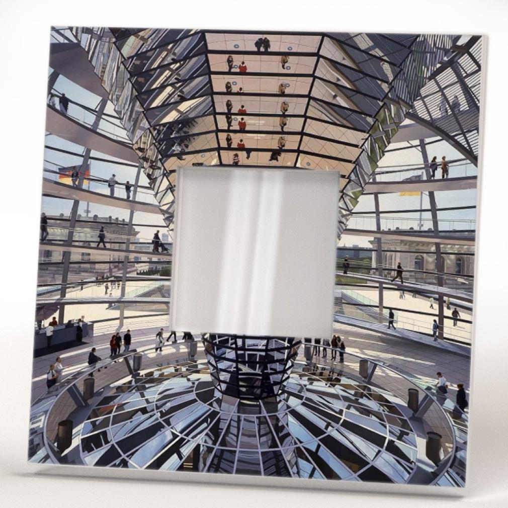 Дзеркало декоративне Фотореалізм Берлін Німеччина 260х260 мм (M00409) - фото 2 Дзеркало декоративне Фотореалізм Берлін Німеччина 260х260 мм (M00409) - фото 2