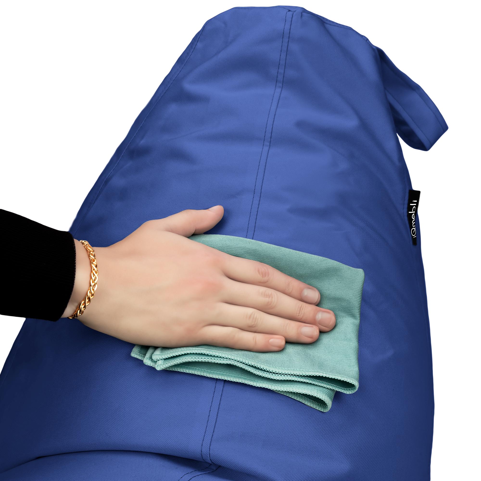 Кресло-мешок Студия Комфорта Груша оксфорд флекс 150х100 см Синий (901234) - фото 9 Кресло-мешок Студия Комфорта Груша оксфорд флекс 150х100 см Синий (901234) - фото 9