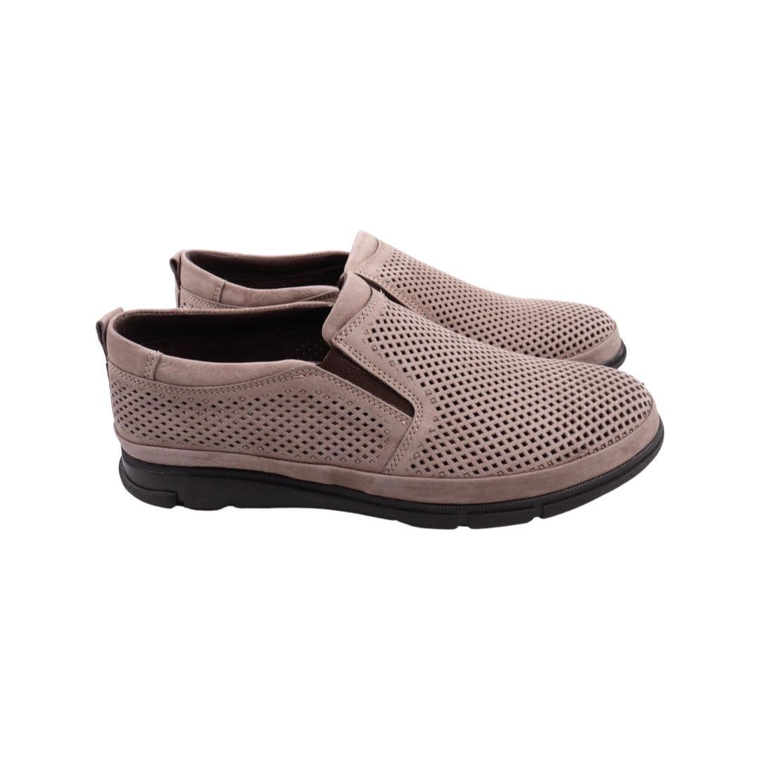 Туфли мужские Detta из нубука р. 43 Капучино (91-22LTCP)