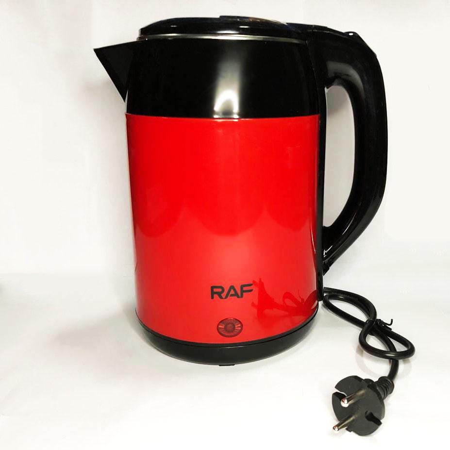 Електрочайник Modern RAF R7876 нержавіюча сталь 2,5 л Чорний/Червоний Електрочайник Modern RAF R7876 нержавіюча сталь 2,5 л Чорний/Червоний