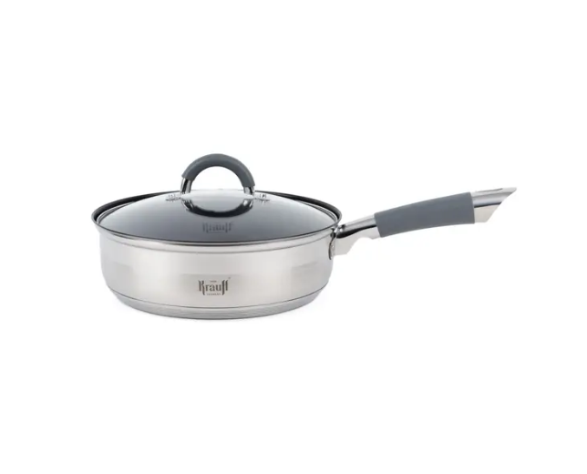 Набор кастрюль с ковшом и сковородой Krauff Vizo Saporis из нержавеющей стали 12 пр. (26-242-051) - фото 3 Набор кастрюль с ковшом и сковородой Krauff Vizo Saporis из нержавеющей стали 12 пр. (26-242-051) - фото 3